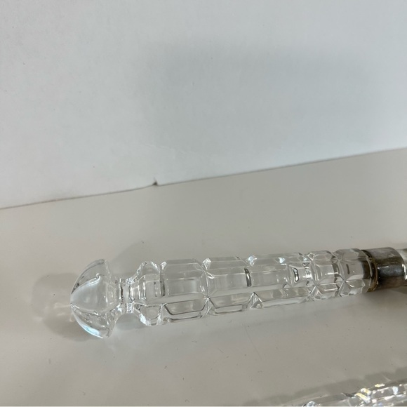 Vintage Crystal Serving Utensils - Picture 3 of 6